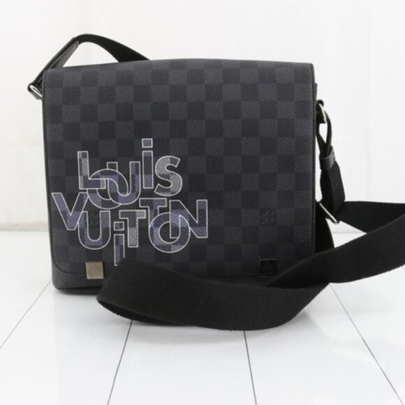 LOUIS VUITTON Damier Graphite District Virgil Abloh N40272 - Picture 1 of 13